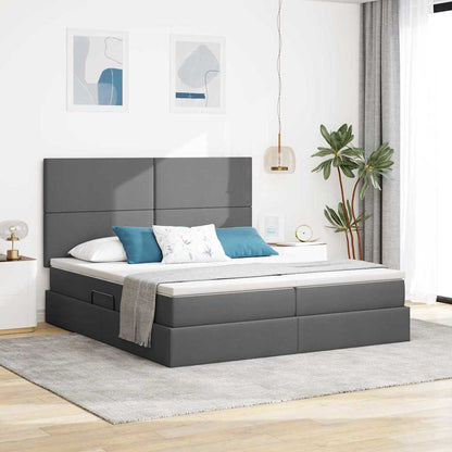 Postel S Úložným Prostorem S Čelo Textil