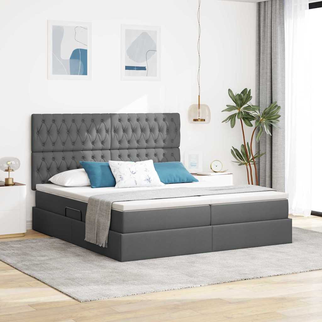 Postel S Úložným Prostorem S Čelo Textil