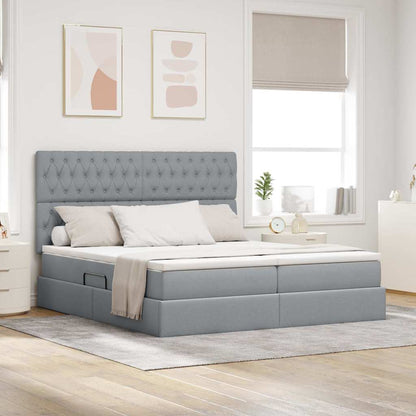 Postel S Úložným Prostorem S Čelo Textil