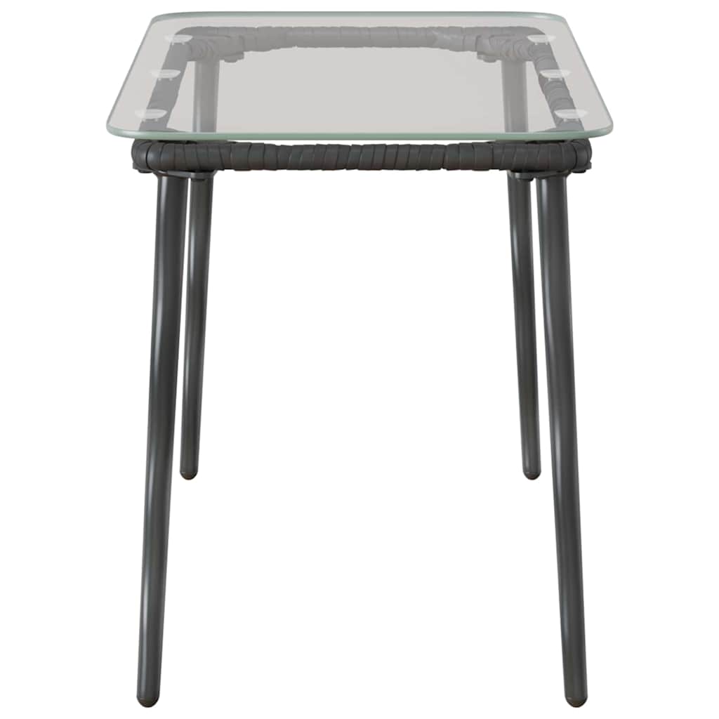 Zahradní Stůl 80 X 40 X 45 Cm Polyratan
