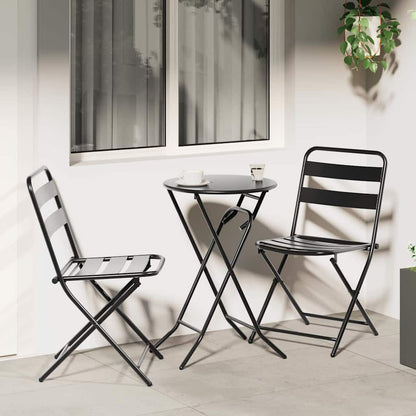 Zahradní Bistro Set 3 Ks Ocel