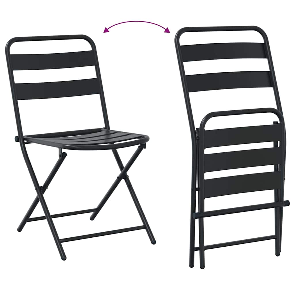 Zahradní Bistro Set 3 Ks Ocel