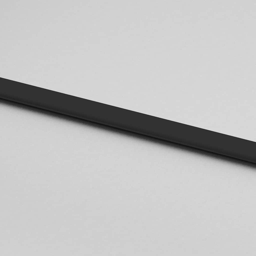 Posuvné Dveře Se Sadou Kování Černé 76X205 Cm Esg Glass Černá