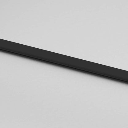 Posuvné Dveře Se Sadou Kování Černé 76X205 Cm Esg Glass Černá