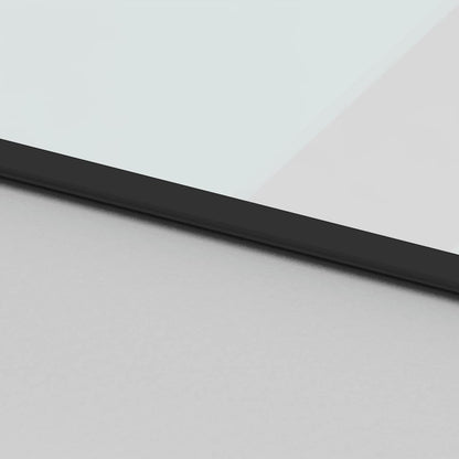Posuvné Dveře Se Sadou Kování Černé 102,5X205 Cm Tvrzené Sklo
