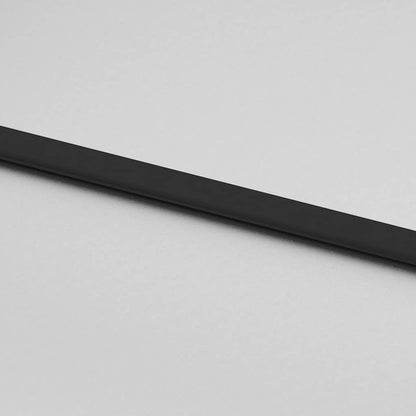 Posuvné Dveře Se Sadou Kování Černé 76X205 Cm Tvrzené Sklo Černá A Matná