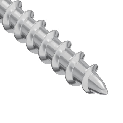 Šroub 2 Ks Stříbrná 9,8 X 35 Mm Železo