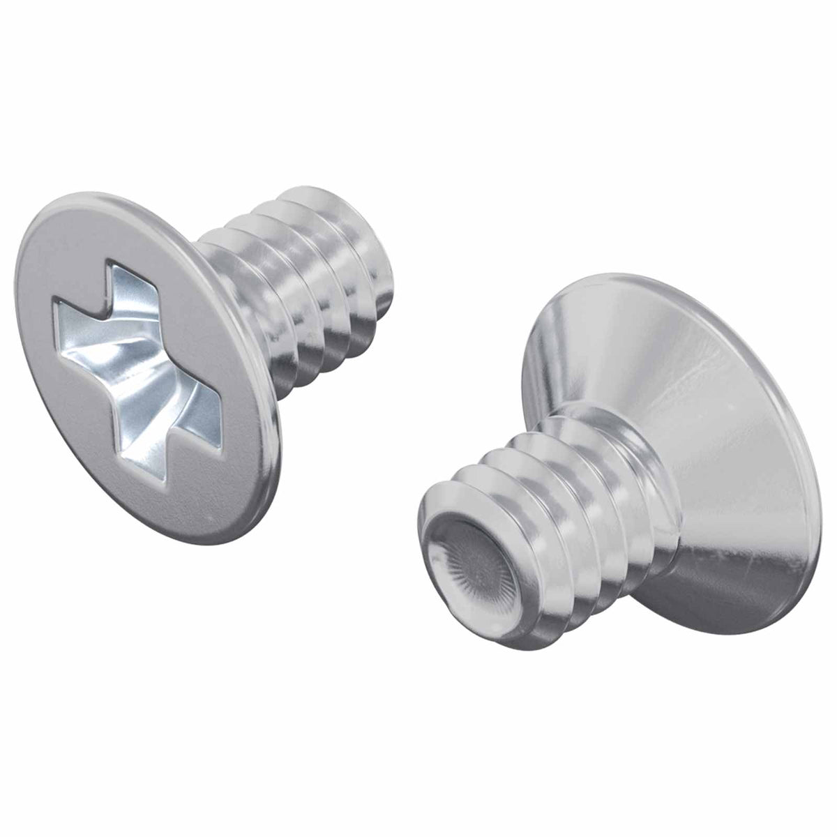 Hřebíky S Opatřenou Hlavou 2 Ks Stříbrná M4 X 6 Mm Ocel