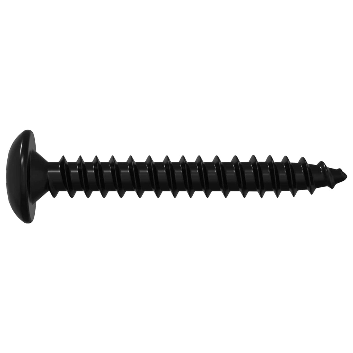 Závitový Hřebík 2 Ks Černá M4 X 28 Mm Ocel