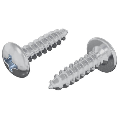 Šroub 2 Ks Stříbrná M4 X 16 Mm Ocel