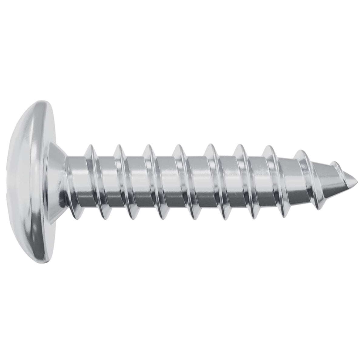 Šroub 2 Ks Stříbrná M4 X 16 Mm Ocel