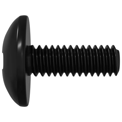 Šrouby S Pouzdrem 2 Ks Černá M4 X 10 Mm Ocel