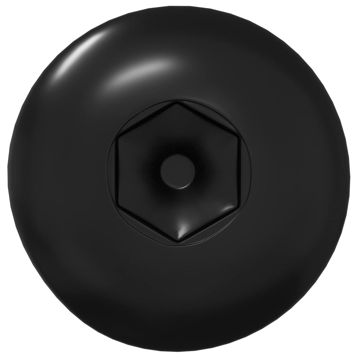 Hlavice Matice 2 Ks Černý M4 X 14,5 Mm Kov