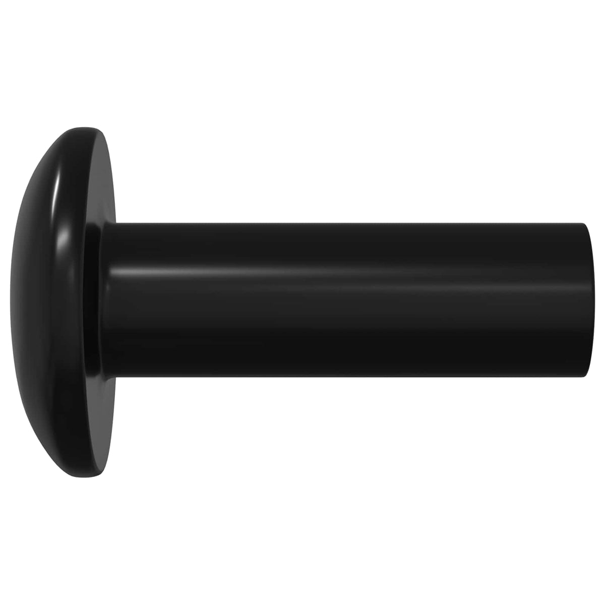 Hlavice Matice 2 Ks Černý M4 X 14,5 Mm Kov