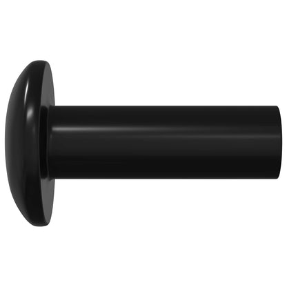 Hlavice Matice 2 Ks Černý M4 X 14,5 Mm Kov