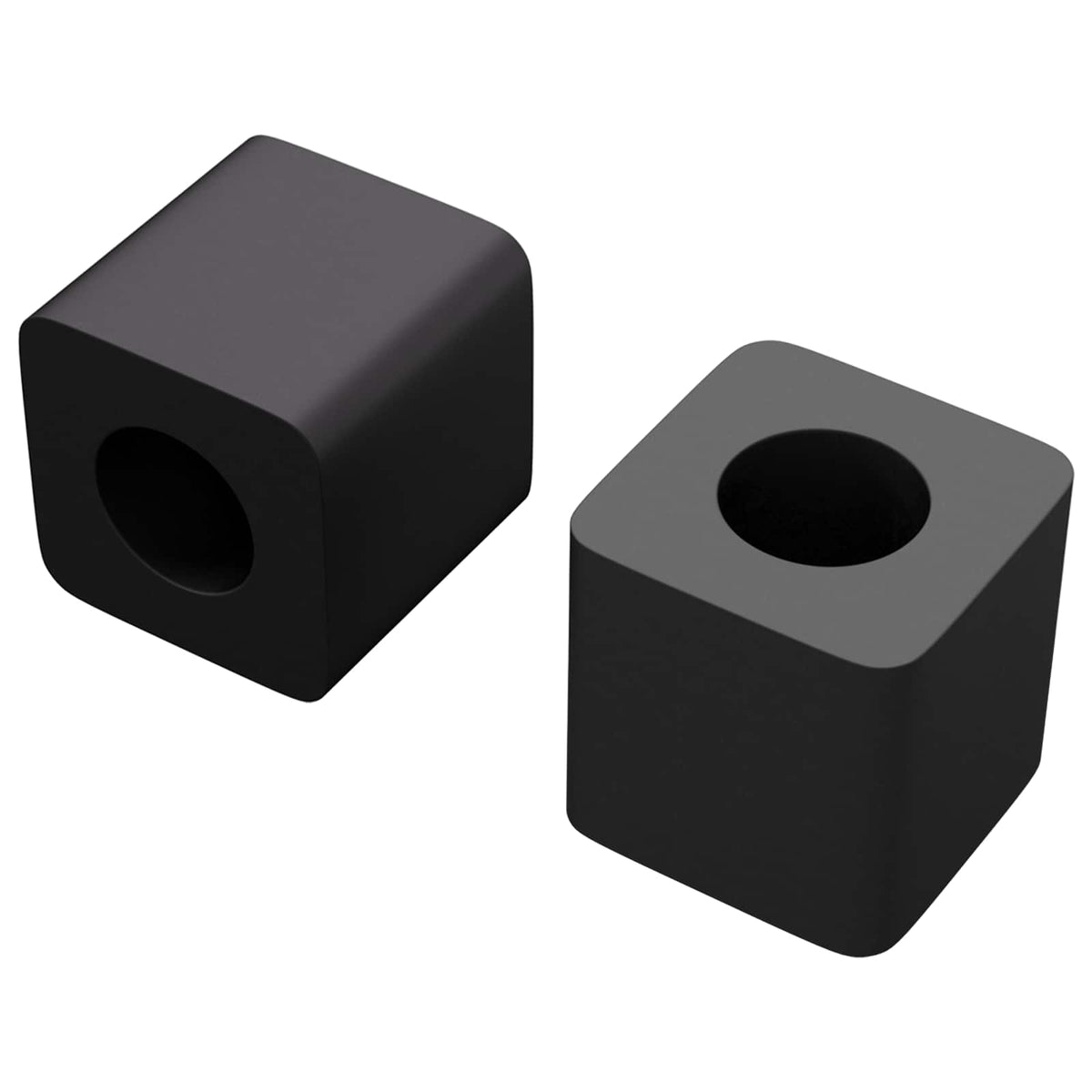 Držák Zásuvky 2 Ks Černá 15 X 15 X 15Mm Pp Kopolymer