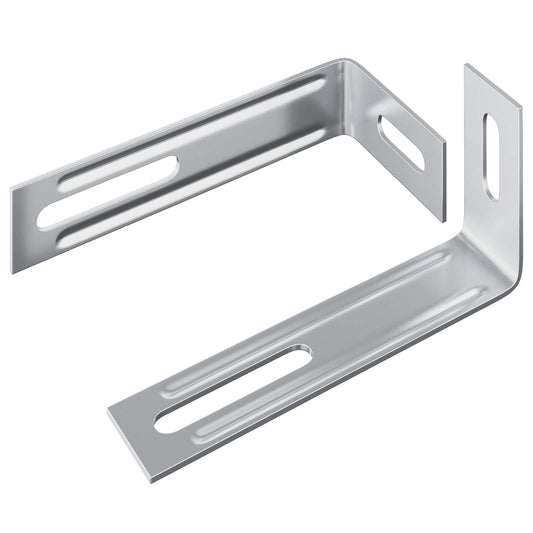 Protiskluzový Držák 2 Pcs Stříbrná 74,5 X 15 X 32 Mm Železo