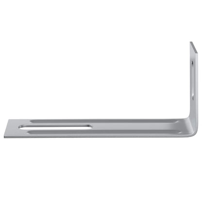 Protiskluzový Držák 2 Pcs Stříbrná 74,5 X 15 X 32 Mm Železo