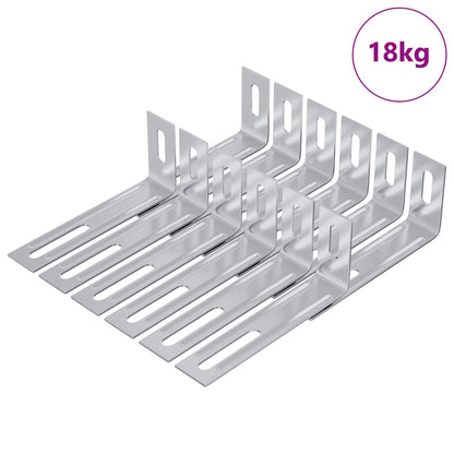 Protiskluzový Držák Jednobarevný 1268 Pcs Stříbrná Železo