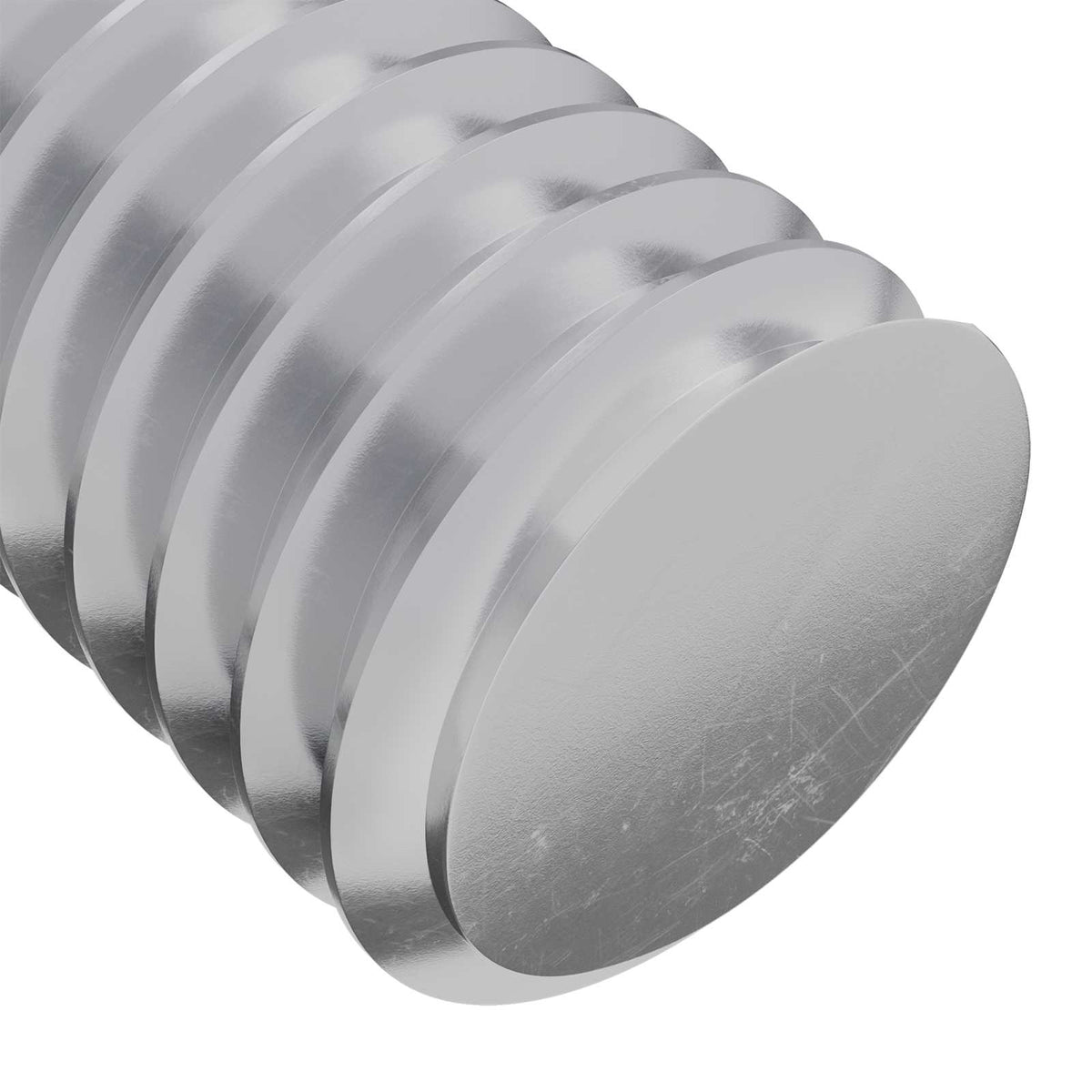 Šroub 2 Ks Stříbrná 8 X 25 Mm Ocel