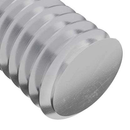 Šroub 2 Ks Stříbrná 8 X 25 Mm Ocel
