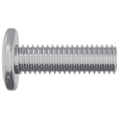 Šroub 2 Ks Stříbrná 8 X 25 Mm Ocel