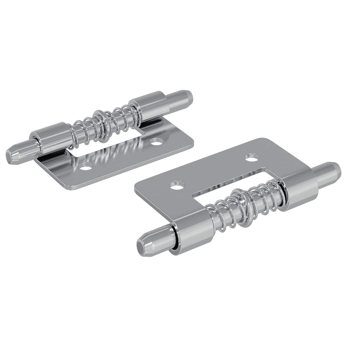Zámek 2 Ks Stříbrná 46 X 17 X 1,2 Mm Ocel