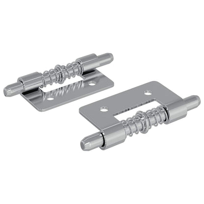 Zámek 2 Ks Stříbrná 46 X 17 X 1,2 Mm Ocel
