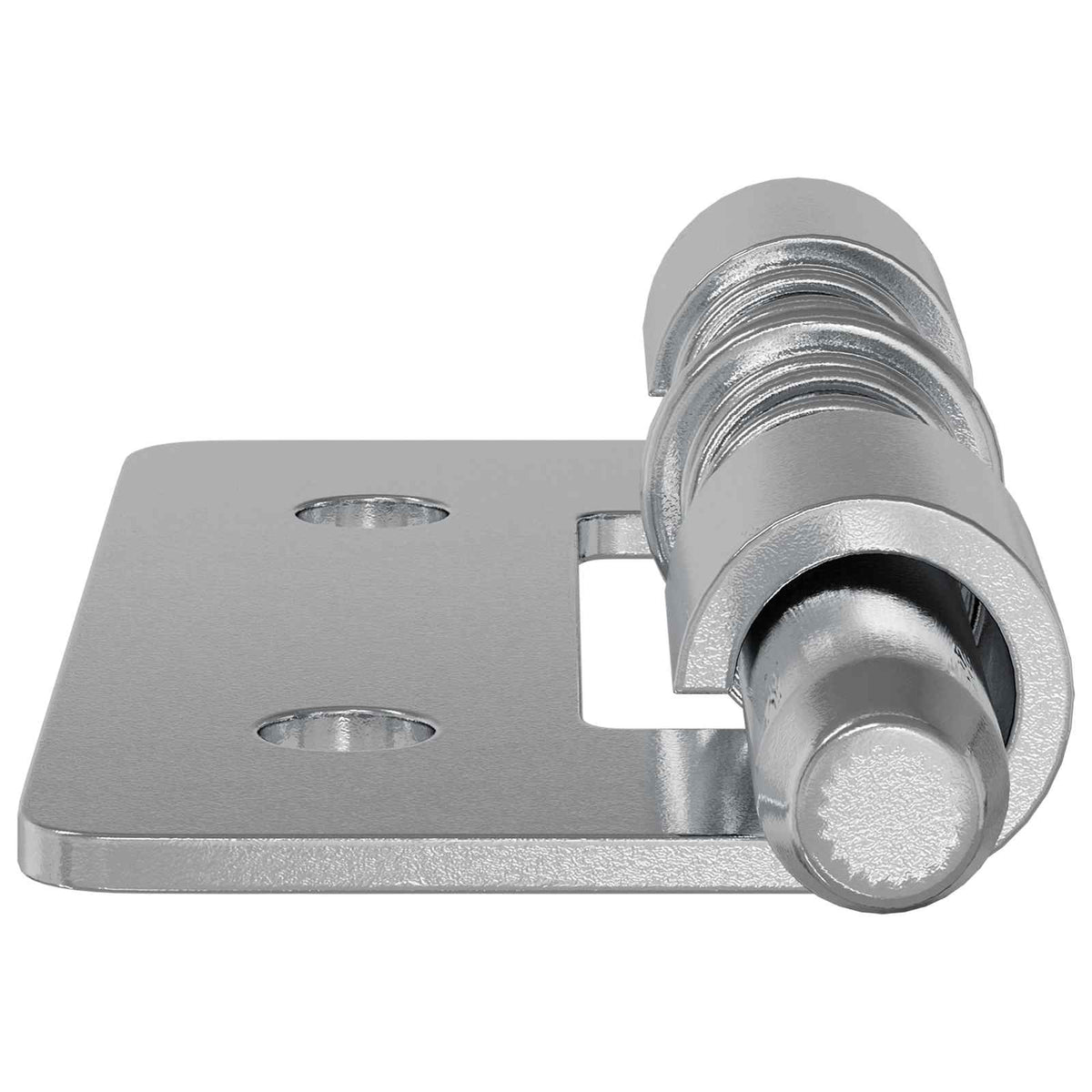 Zámek 2 Ks Stříbrná 46 X 17 X 1,2 Mm Ocel