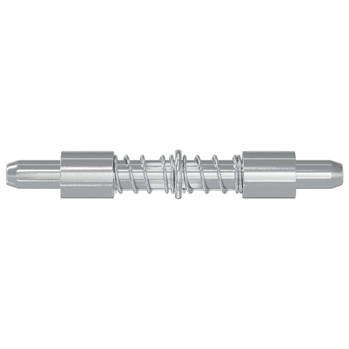 Zámek 2 Ks Stříbrná 46 X 17 X 1,2 Mm Ocel