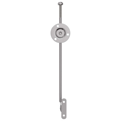 Hliníkový Táhlo Závěs 2 Pcs Stříbrná 190 Mm Železo