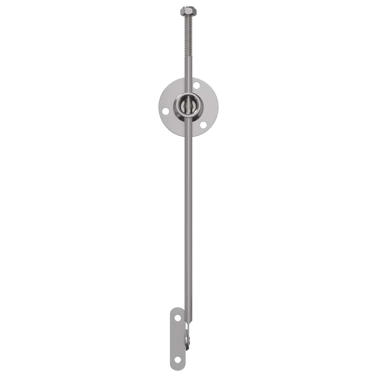 Hliníkový Táhlo Závěs 2 Pcs Stříbrná 190 Mm Železo