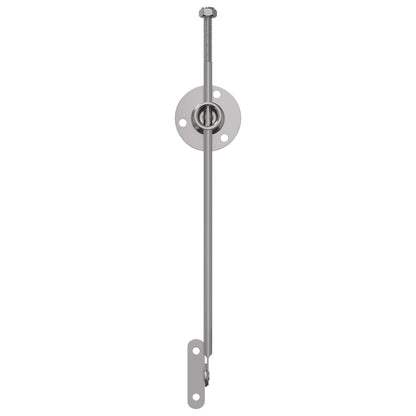 Hliníkový Táhlo Závěs 2 Pcs Stříbrná 190 Mm Železo