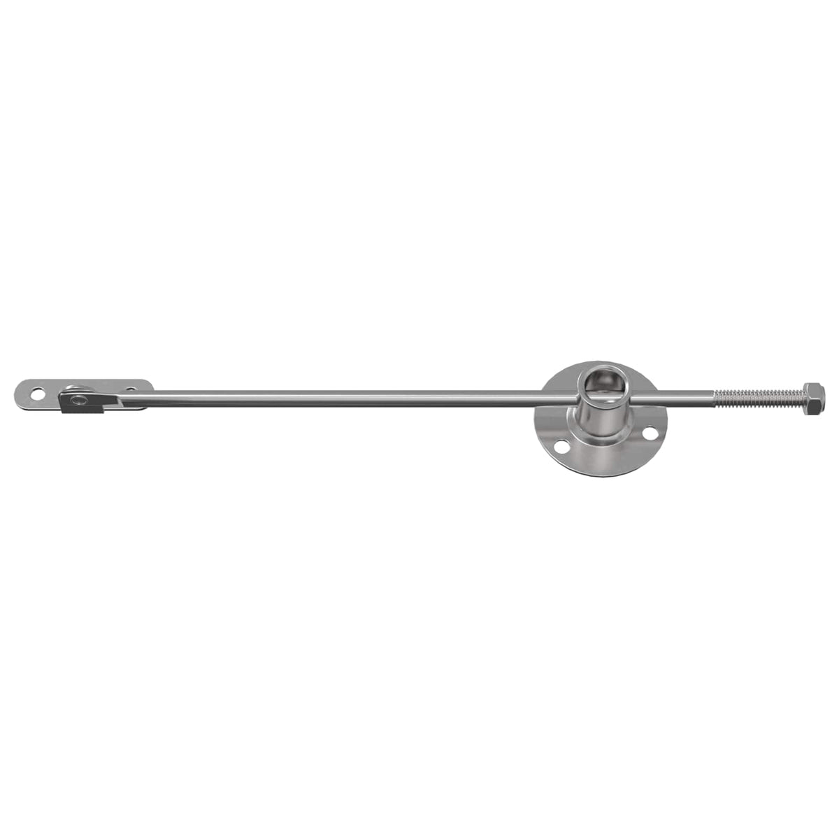 Hliníkový Táhlo Závěs 2 Pcs Stříbrná 190 Mm Železo
