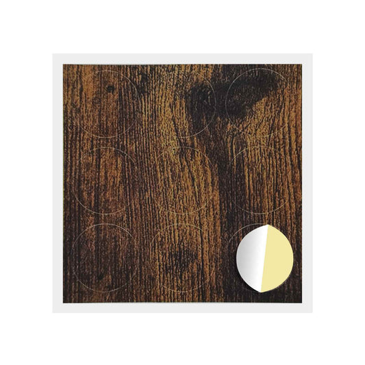Lepicí Kryt Šroubu 12 Pcs Kouřový Dub Ø 20 X 0,5 Mm