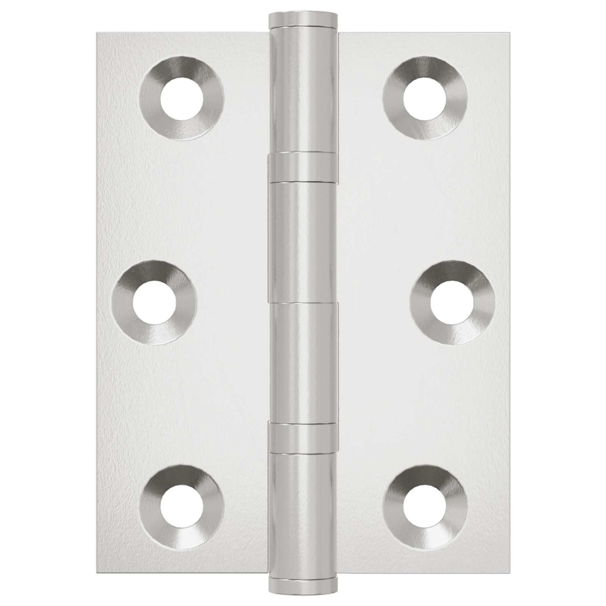 Závěs 2 Ks Stříbrná 50 X 38 X 1,3 Mm Ocel