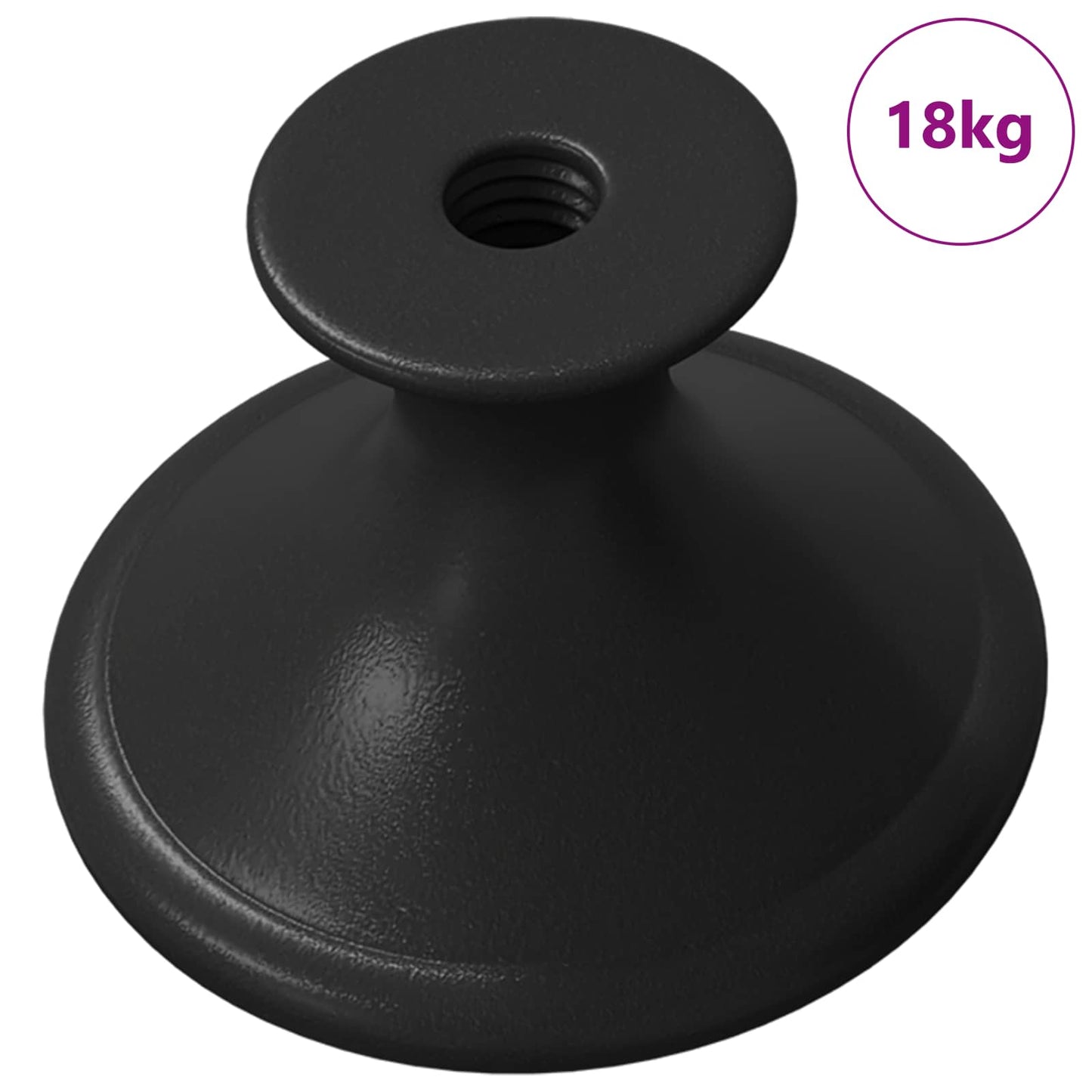 Rukojeť 1461 Pcs Černá Ø30 Mm Hliník