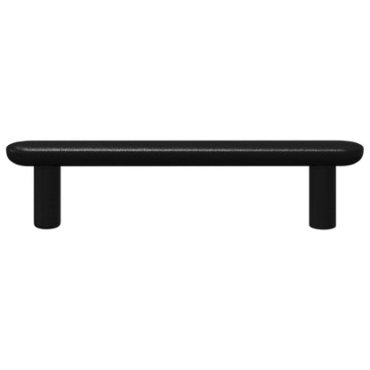 Madlo Na Skříň 12 Pcs Černá 121 X 16,6 X 28,3 Mm Železo