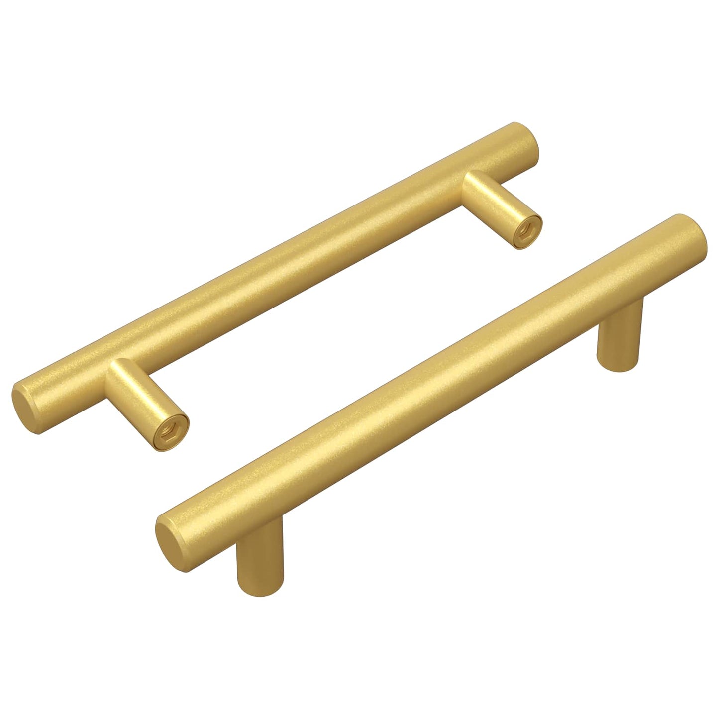 Madlo Na Skříň 2 Pcs Zlatá 150 Mm Nerezová Ocel