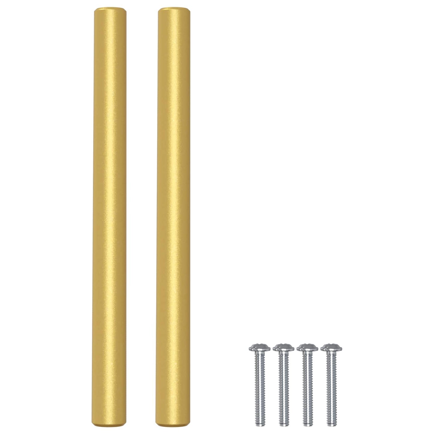 Madlo Na Skříň 12 Pcs Zlatá 150 Mm Nerezová Ocel