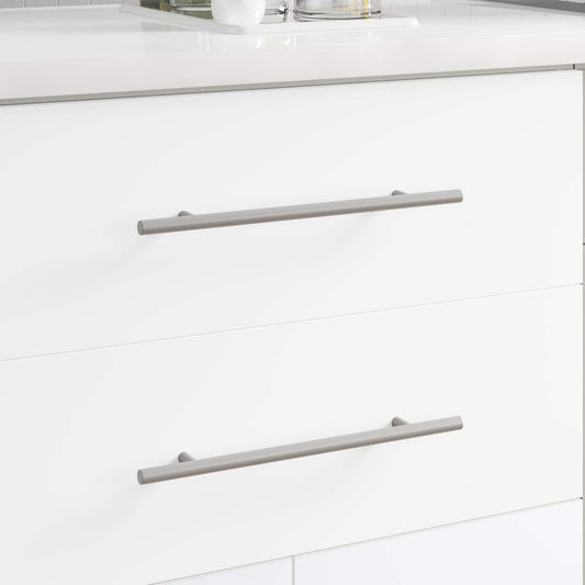 Madlo Na Skříň 2 Pcs Stříbrná 300 Mm Nerezová Ocel