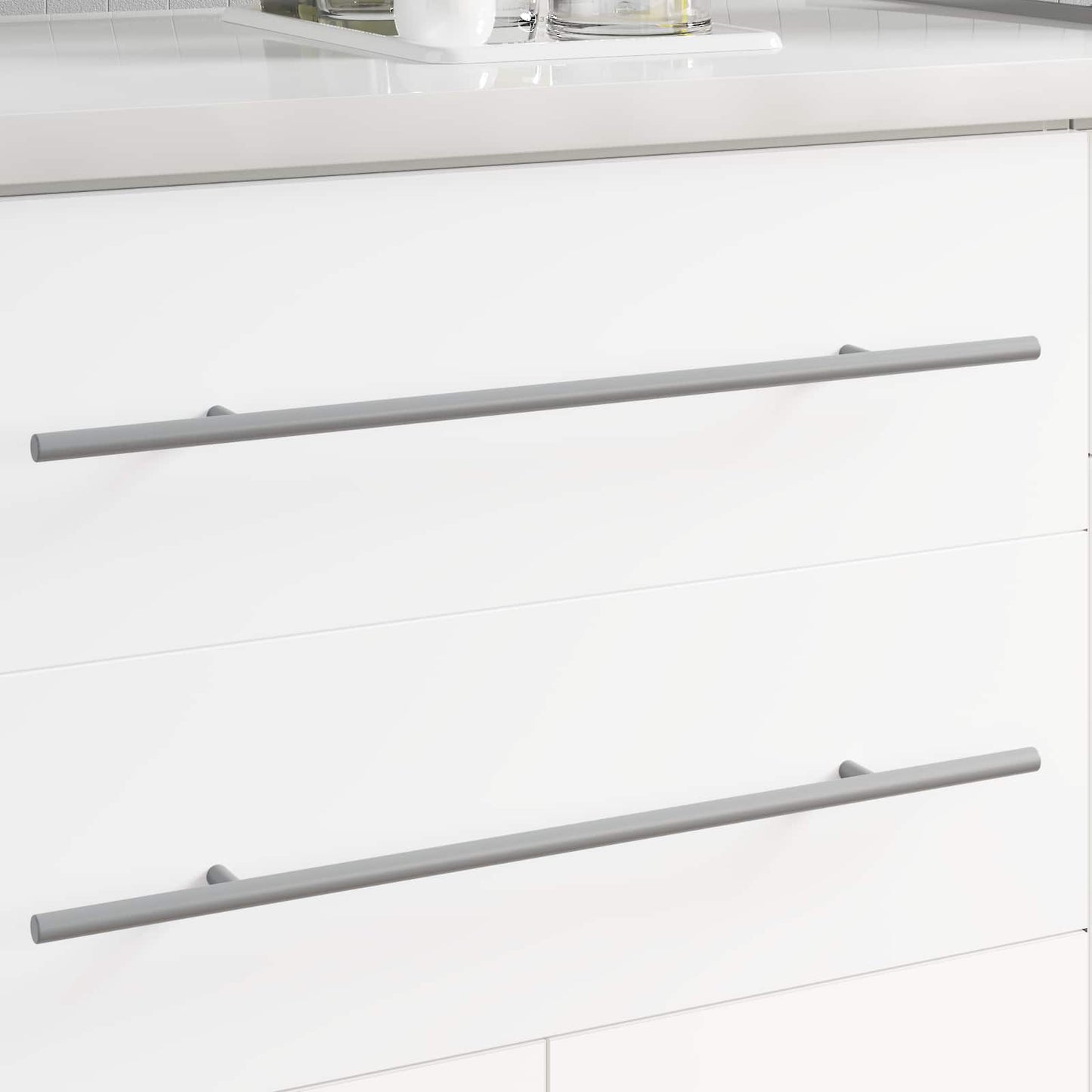 Rukojeť 12 Pcs Stříbrná 500 Mm Ocel