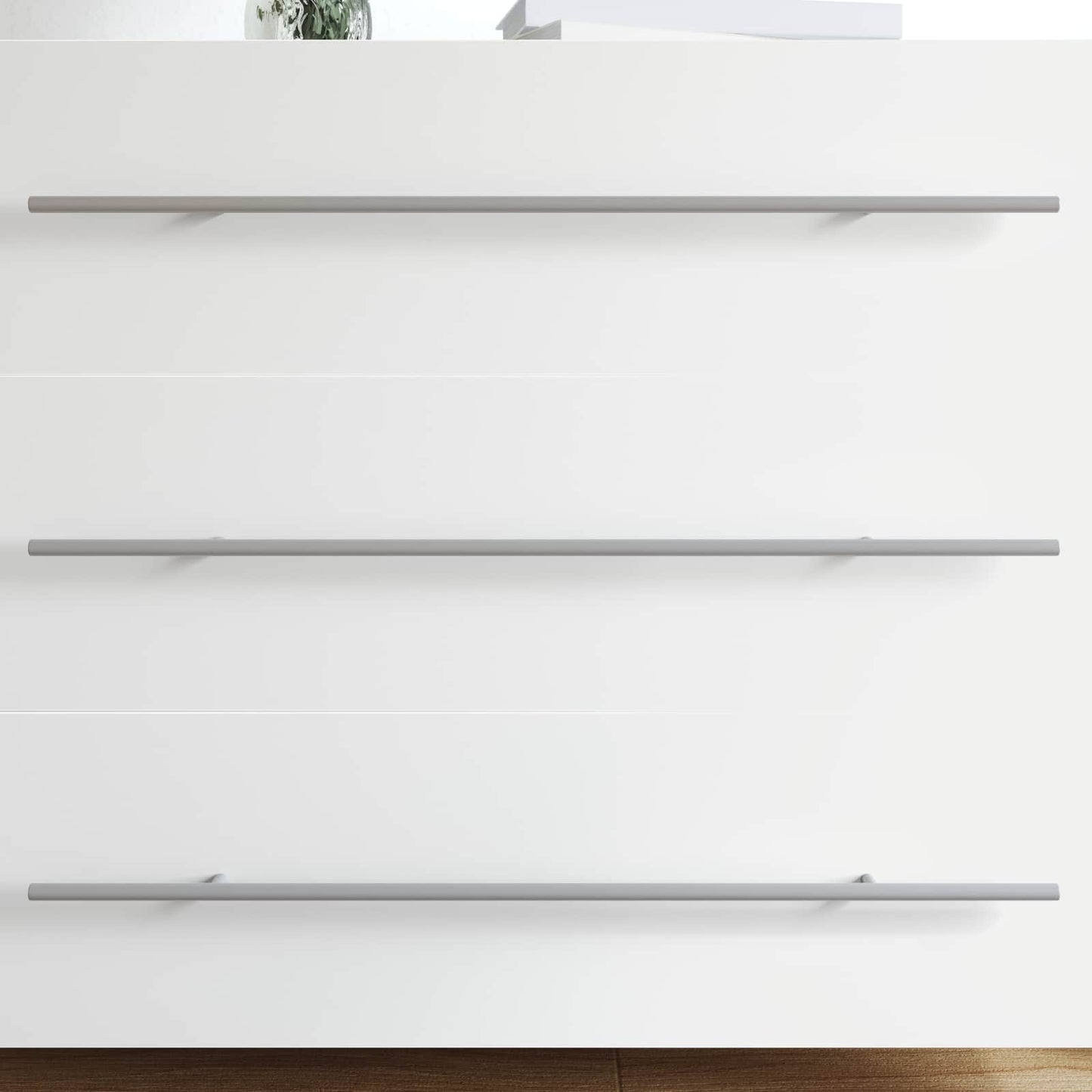 Madlo Na Skříň 2 Pcs Stříbrná 700 Mm Nerezová Ocel
