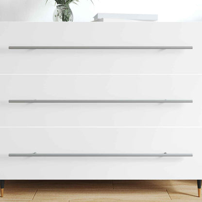 Madlo Na Skříň 2 Pcs Stříbrná 800 Mm Nerezová Ocel