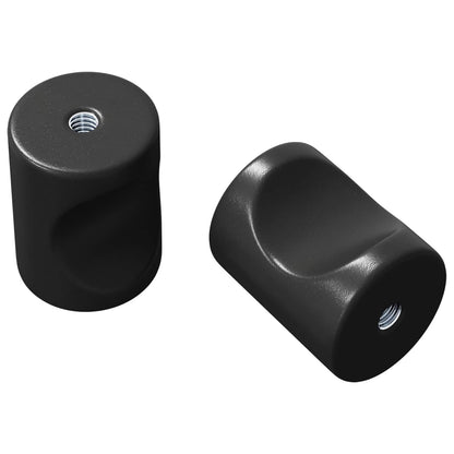 Úchytka Do Skříňky 2 Pcs Černá 18 X 23 Mm Železo