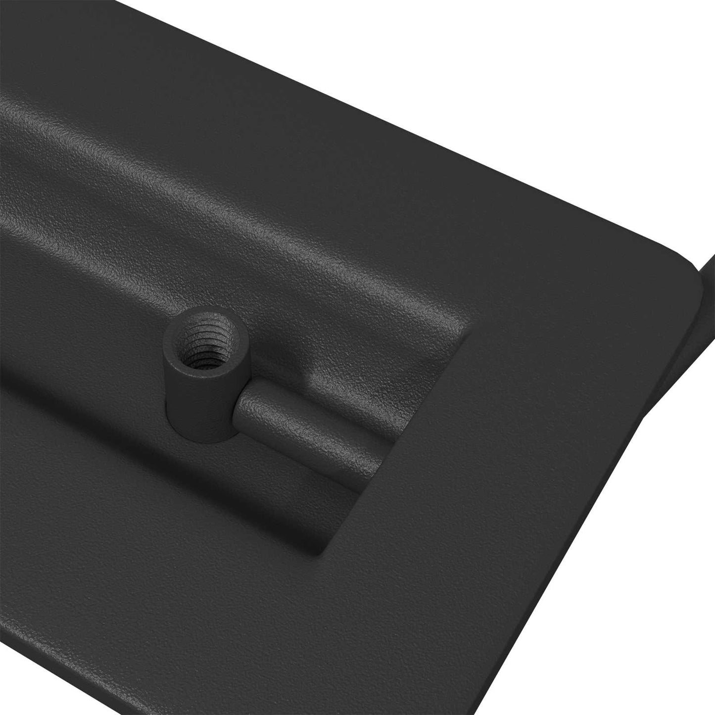 Úchyty Na Skříň 2 Pcs Černá 85 X 45 Mm Kov