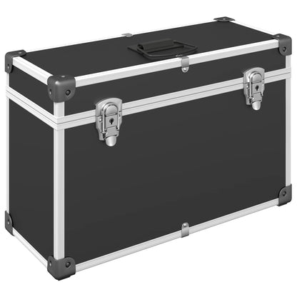 Úchyty Na Skříň 12 Pcs Černá 85 X 45 Mm Kov