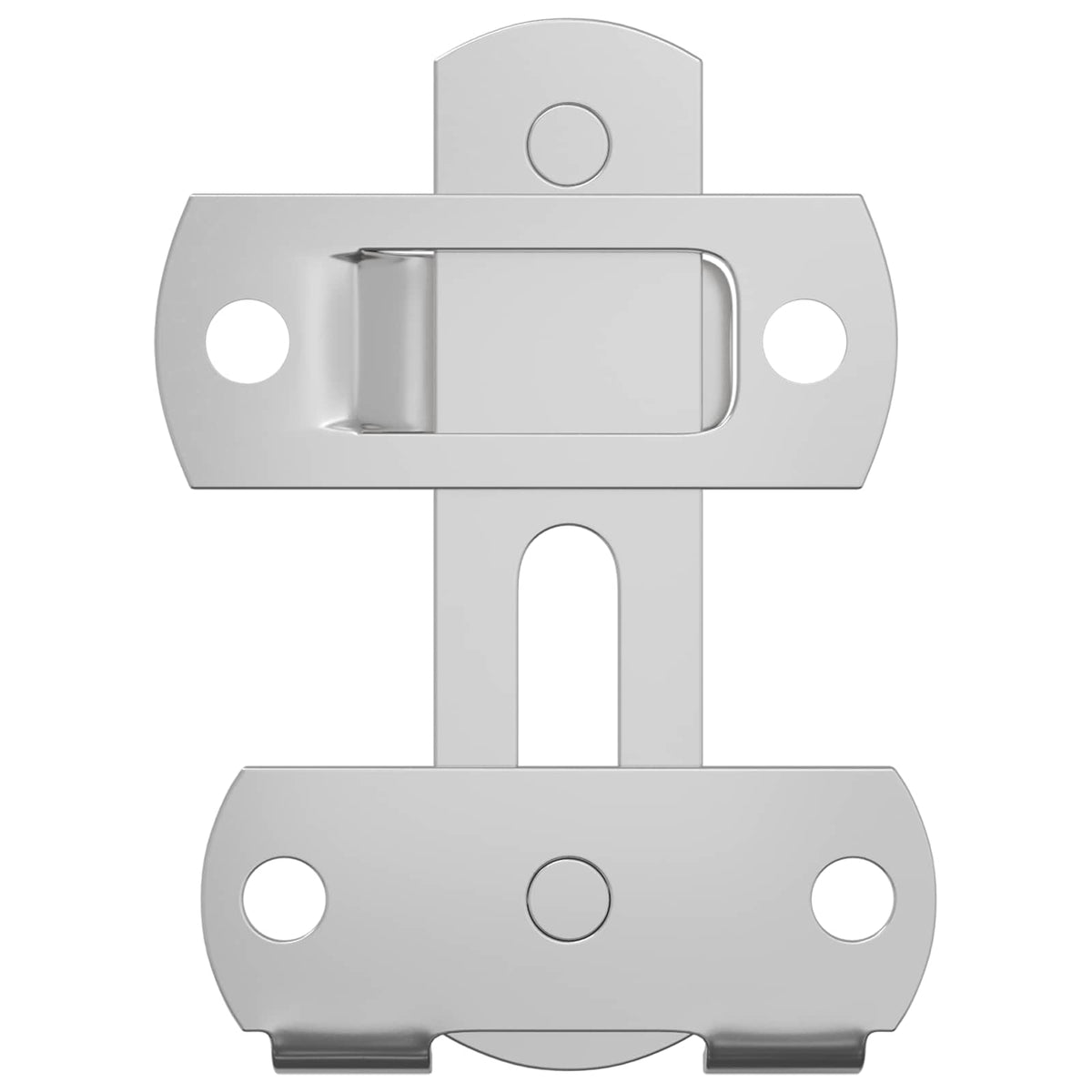 Zámek Na Dveře 2 Ks Stříbrná 70 X 8 Mm Ocel