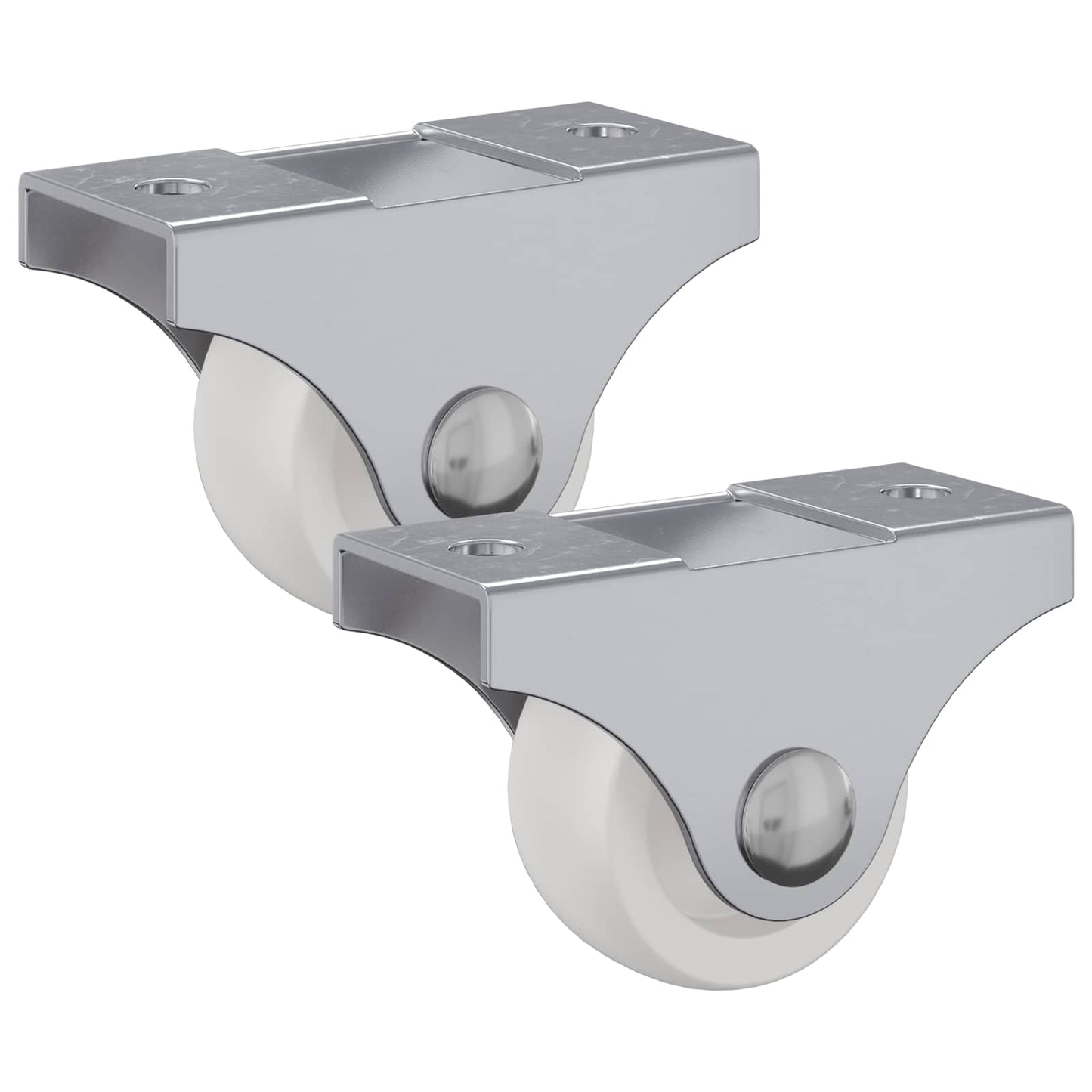 Kolečko 2 Pcs Bílá 42 X 11,5 X 29 Mm Železo