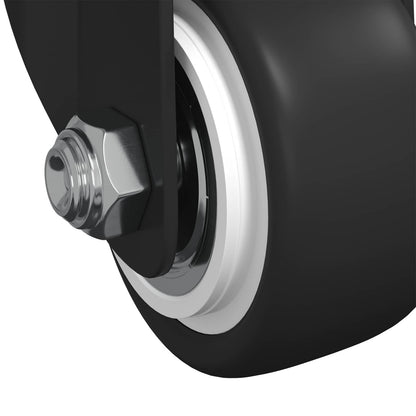 Otáčecí Kolečko 12 Pcs Černá 40,4 X 40,4 X 19,7 Mm